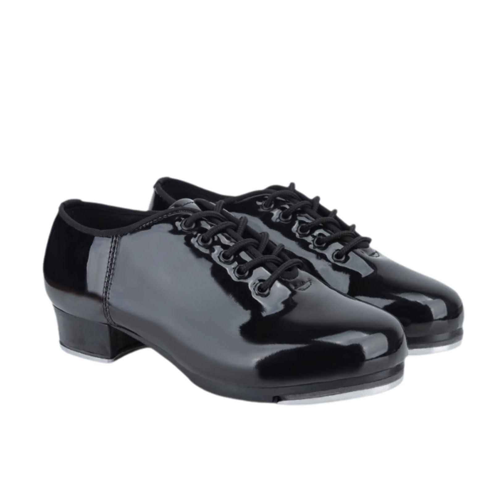 WansimanWansiman Beginner Tap Dance Shoe,Tap Shoes,leather Dance Tap Shoes,Strong Grip,damping,wear-resistant,Suitable For Indoor Use,dance Teachers,modern Dance,ballroom Dance,stage Performances,etc.