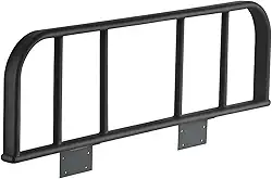 Grade de Proteção para Cama Beliche, Metal Preto, 120 x 30 cm, Proteção Lateral para Segurança