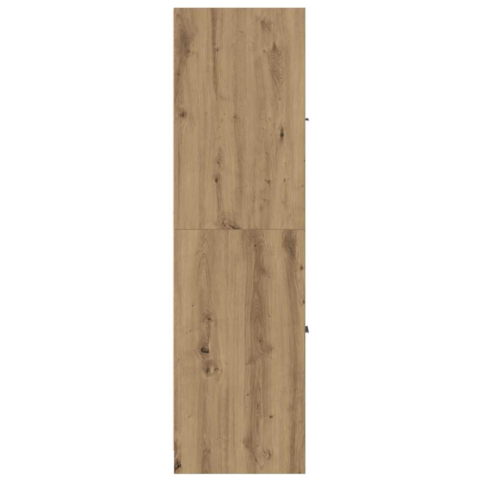 Armadietto per farmacie, in legno, 30 x 41 x 144,5 cm, in rovere Artisian, con 4 cassetti robusti, per casa e ufficio