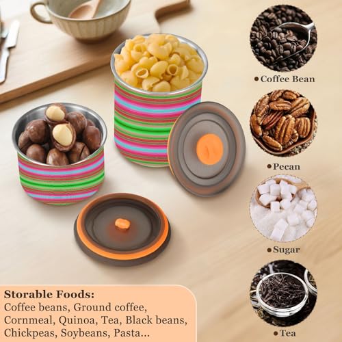 Contenedor hermético para café de acero inoxidable Qilmy 30oz miniatura 6
