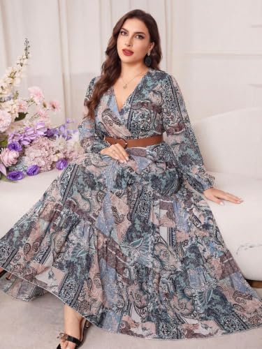 Image of TOLEEN Women's Plus Size Sequin Dress Luxurious Style Formal Cocktail Evening Party Maxi Dresses