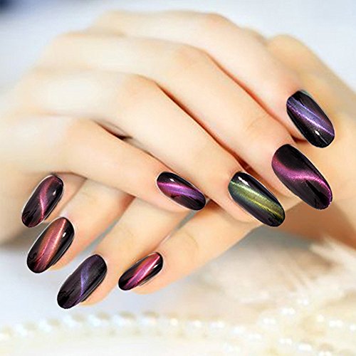 PhantomSky 11 Farben Nagel Kunst Glitzer Magie Magisches Spiegelpulver Glänzende Nagelpuder DIY Nagel Dekoration Nail… – Bild 7