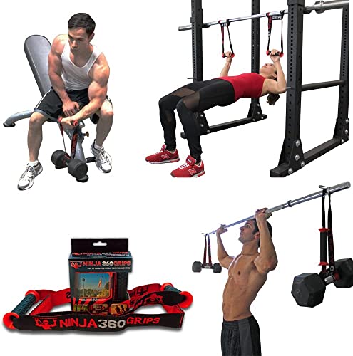Ninja360-Grips Farmers Walk Handles for Workout