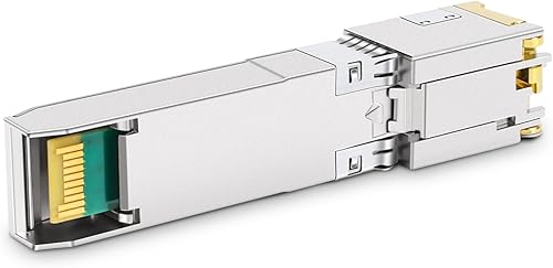 Miniatura 4 de 6COM Transceptor de cobre 10GBase-T SFP+ RJ45, módulo 10G hasta 98.4 ft, compatible con Netgear AXM765, Ubiquiti UF-RJ45-10G y otros interruptores