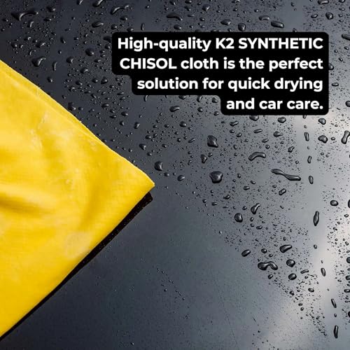 K2 – Mikrofasertuch, haut, haut von Windows (Stoff, Synthetik, 66 x 43 cm, ideal für die Verwendung zuhause oder Auto, Sehr widerstandsfähig und die Weg, auch nach langen