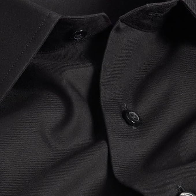 Men's Slim Fit Fine Twill Dress Shirt3