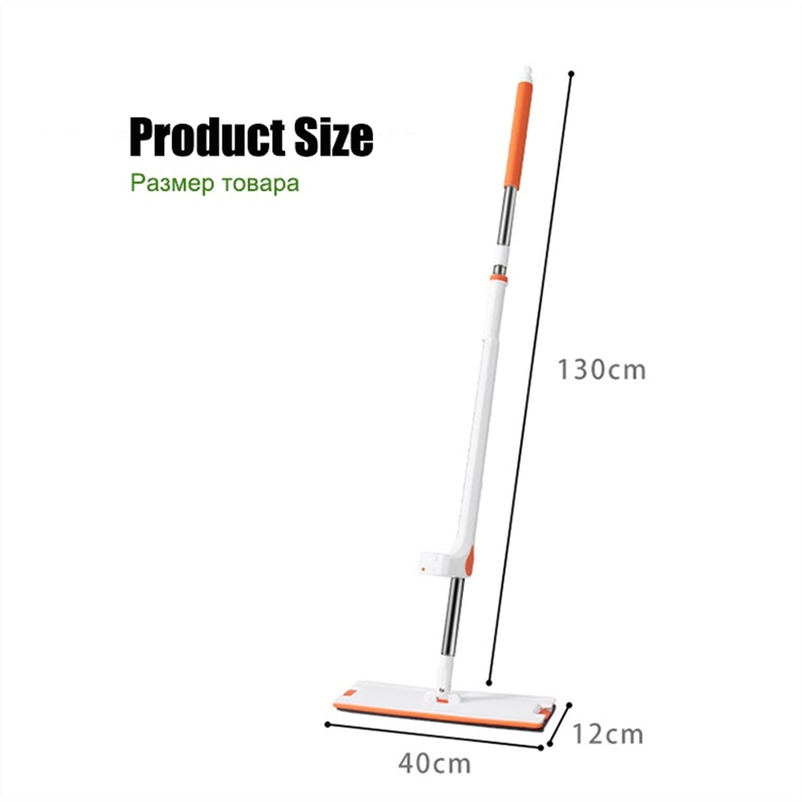 fregona Magic Auto-Retorno de trapeador Plano Lavado a Mano Libre Squeree Frife con Herramientas de Almohadillas de reemplazo de Microfibra for Lavar el Piso mop (Color : Within 10 Pads)