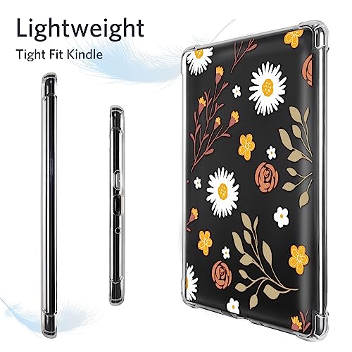 Image of CoBak Clear Case for 6 inch E-Reader 2024 and 2022 (11th Generation) with Elastic Hand Strap - Ultra-Slim Soft TPU Transparent Cover, Lightweight & Durable Protection