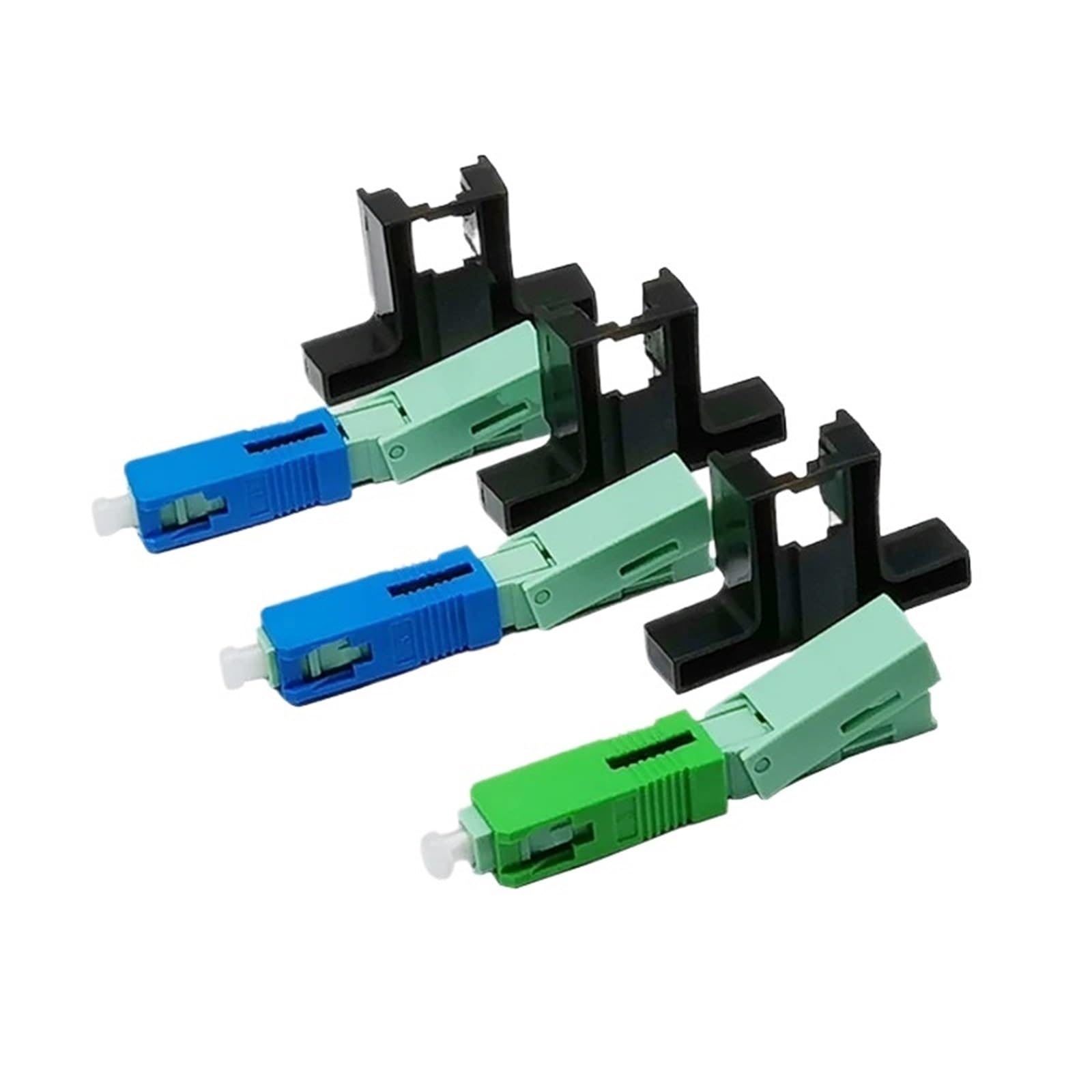 Connecteur rapide de fibre optique FTTH SC UPC, 1 pièce, connecteur rapide de fibre optique SC FTTH intégré(APC 10 F)