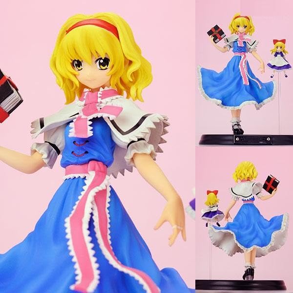 東方プロジェクト 1/8 七色の人形遣い アリス・マーガトロイド(通常ver.) 完成品フィギュア  約18cm グリフォンエンタープライズ 中古】(本体B+/箱B)東方プロジェクト “七色の人形遣い” アリス