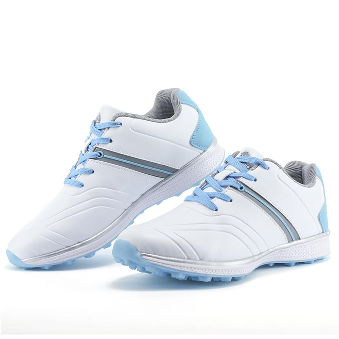 Femmes Extra Wide Fit Golf Trainers Arch Support Chaussures De Marche Casual Légères Sneakers pour Gym Fitness Golf