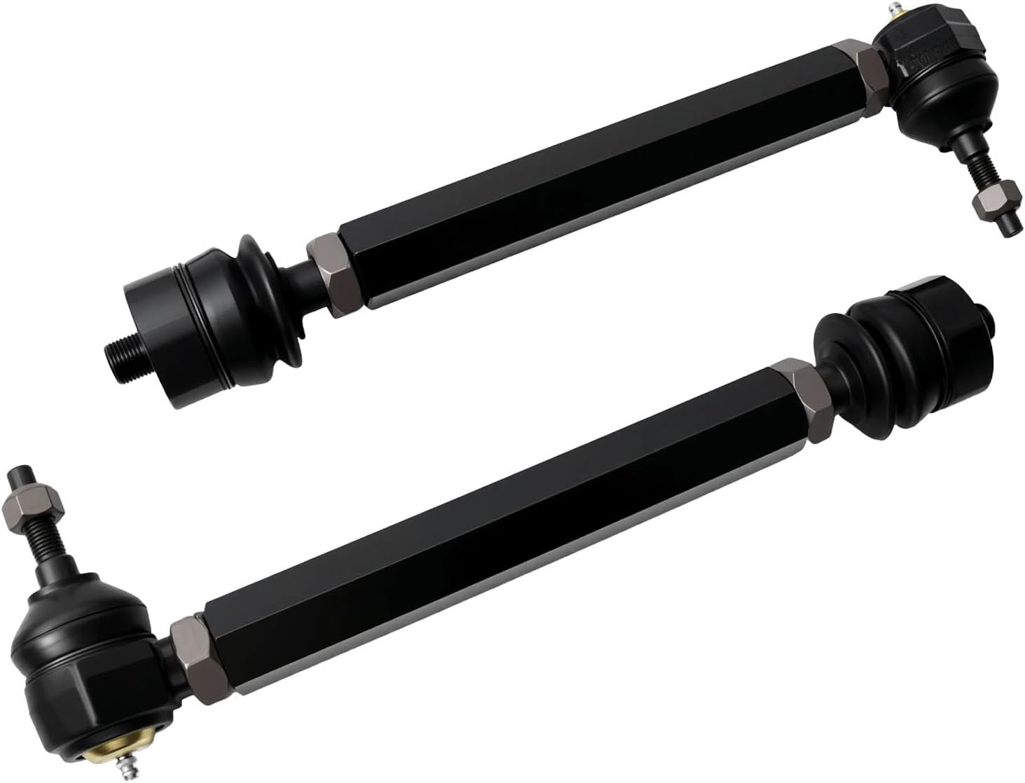 KRTR10 Heavy Duty Tie Rod Kit Replacement for 2001-2010 Chevy Silverado GMC Sierra 2500HD 3500HD 6.6 Duramax Diesel