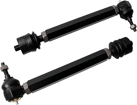 KRTR10 Heavy Duty Tie Rod Kit Replacement for 2001-2010 Chevy Silverado GMC Sierra 2500HD 3500HD 6.6 Duramax Diesel