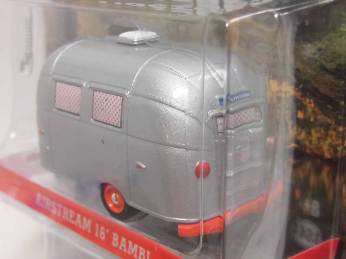 Amazon | グリーンライト 1/64 エアストリーム バンビ トレーラー