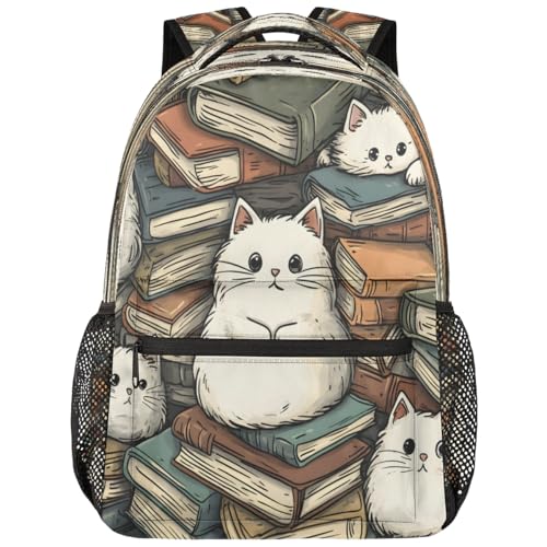 Sac à dos ordinateur chat pour vos voyages d'affaires et plein air