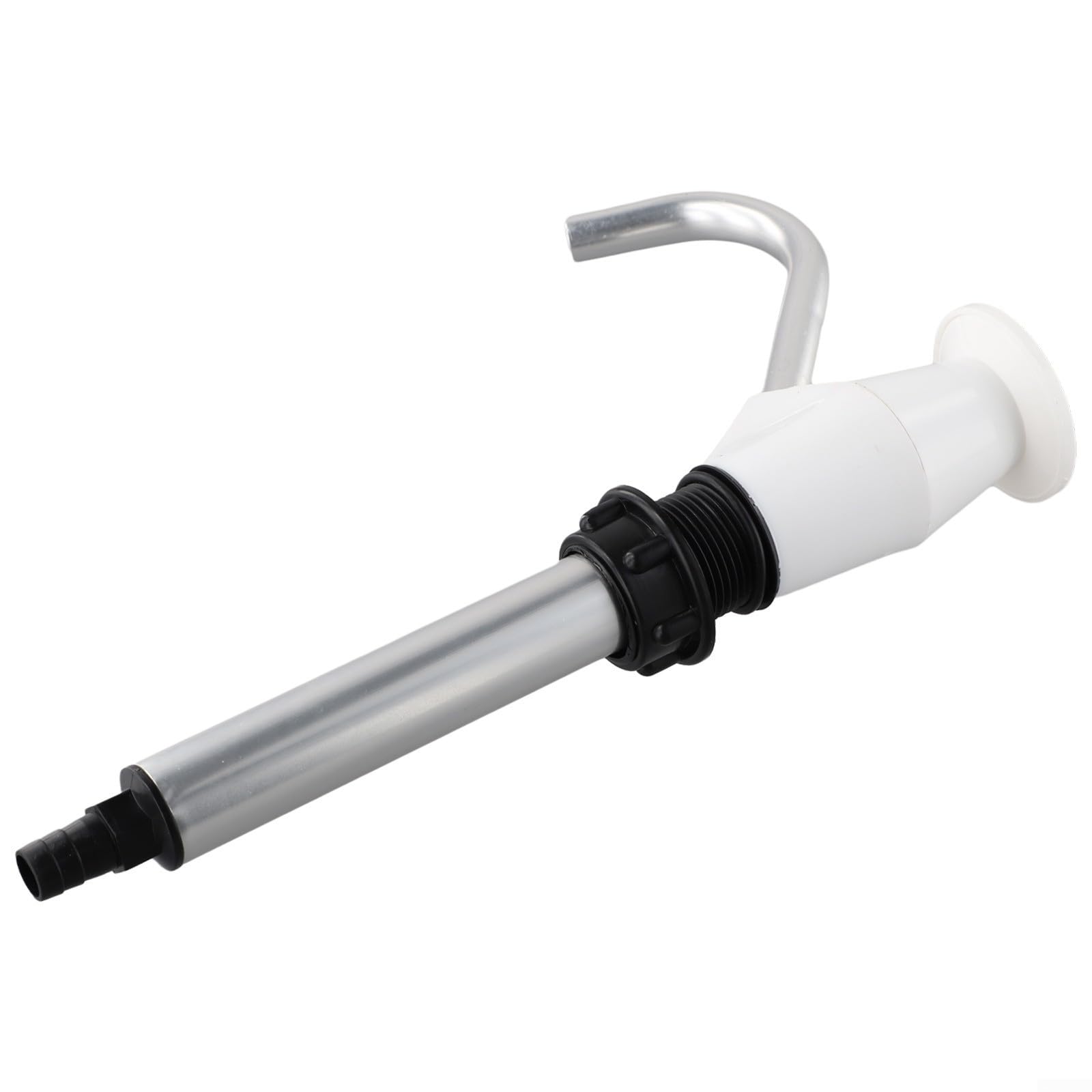 Handwasserpumpe for Wohnwagen und Wohnmobil – 275 mm selbstansaugender Spültischhahn(Black)