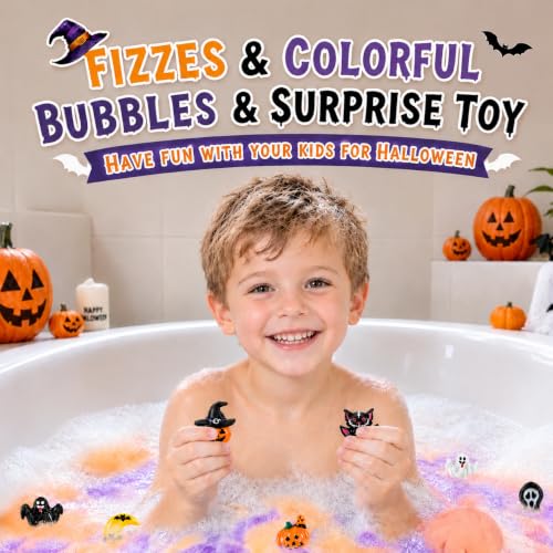 16pcs Halloween Bath Bombs with Toys Inside DROPS TO - image 5