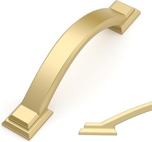 Amerdeco ZH0016 - Paquete de 6 tiradores de gabinete de níquel satinado cepillado de 3 pulgadas (2.992 in), manijas para accesorios de gabinetes de disponible en Yaxa Colombia