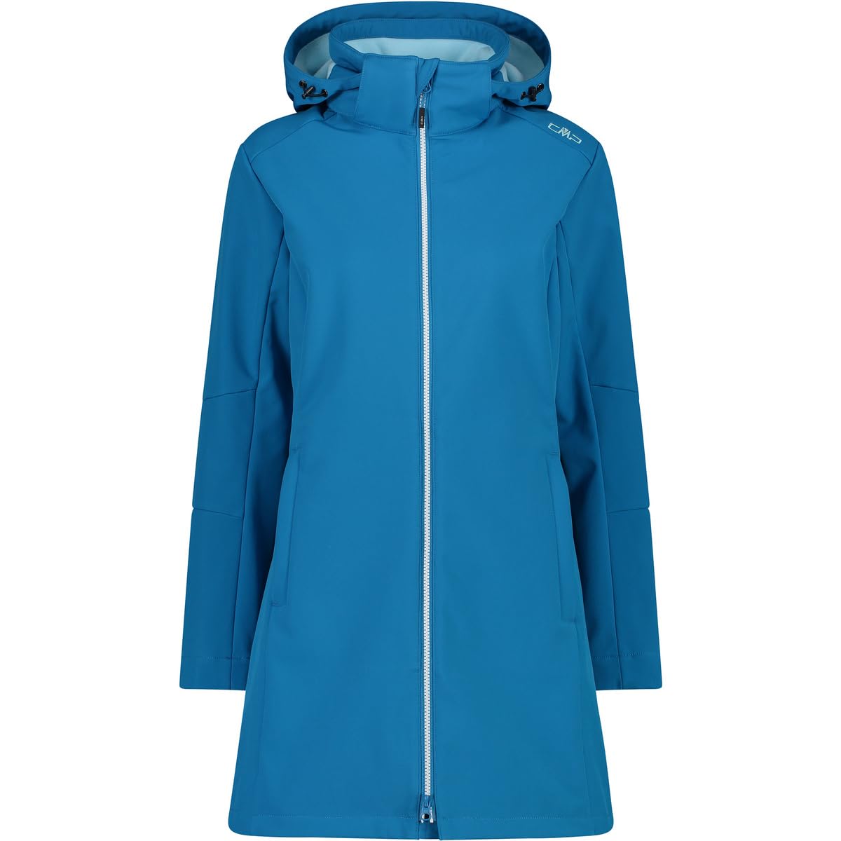 CMP - Woman Parka Zip Hood, Jade, XXXL