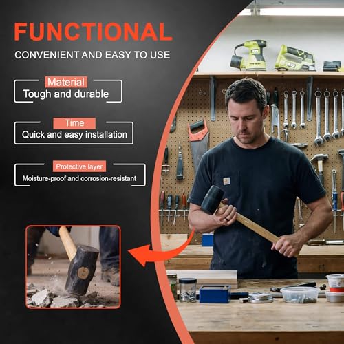 36 Inch Sledge Hammer Handle Replacement, 2-Pack Heavy Duty Maul Handle & Splitting Maul Handle Replacement, Compatible with Stiletto Hammer Handle & Ax Handles Replacement for Demolition, Yard Work