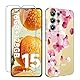 Xiangyun Handyhülle für Oukitel C1/Oukitel C1 Pro Hülle mit 1 Stück Panzer Schutz Glas Schutzfolie, Transparent Silikon Soft Crystal Clear Kratzfest TPU Case Schutzhülle (6.52 WM113)