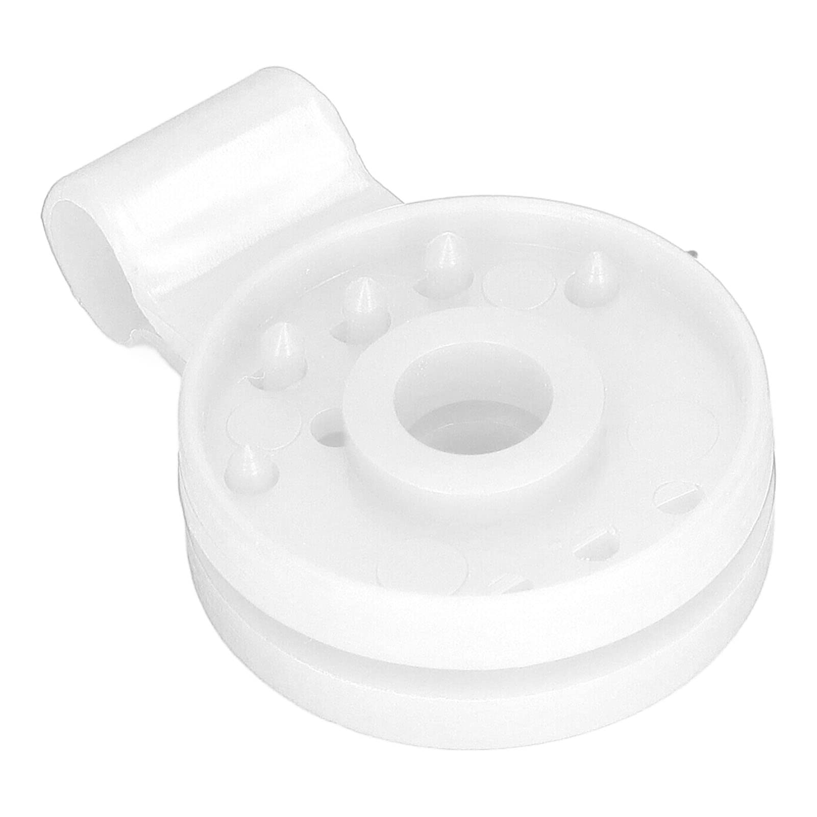 Tyenaza 100 Pièces Clips en Plastique pour Tissu D'Ombrage, Clips pour Tissu D'Ombrage Anti-Oiseaux, Clips De Bâche en Tissu De Clôture De Qualité Supérieure pour Filet (Blanc)