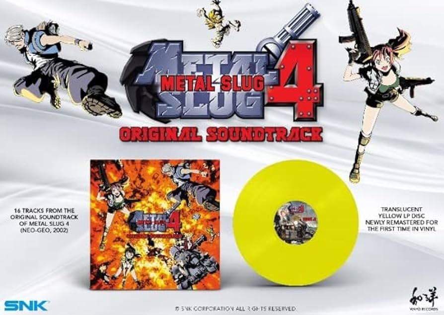 Amazon | メタルスラッグ4-オリジナルサウンドトラック [Analog
