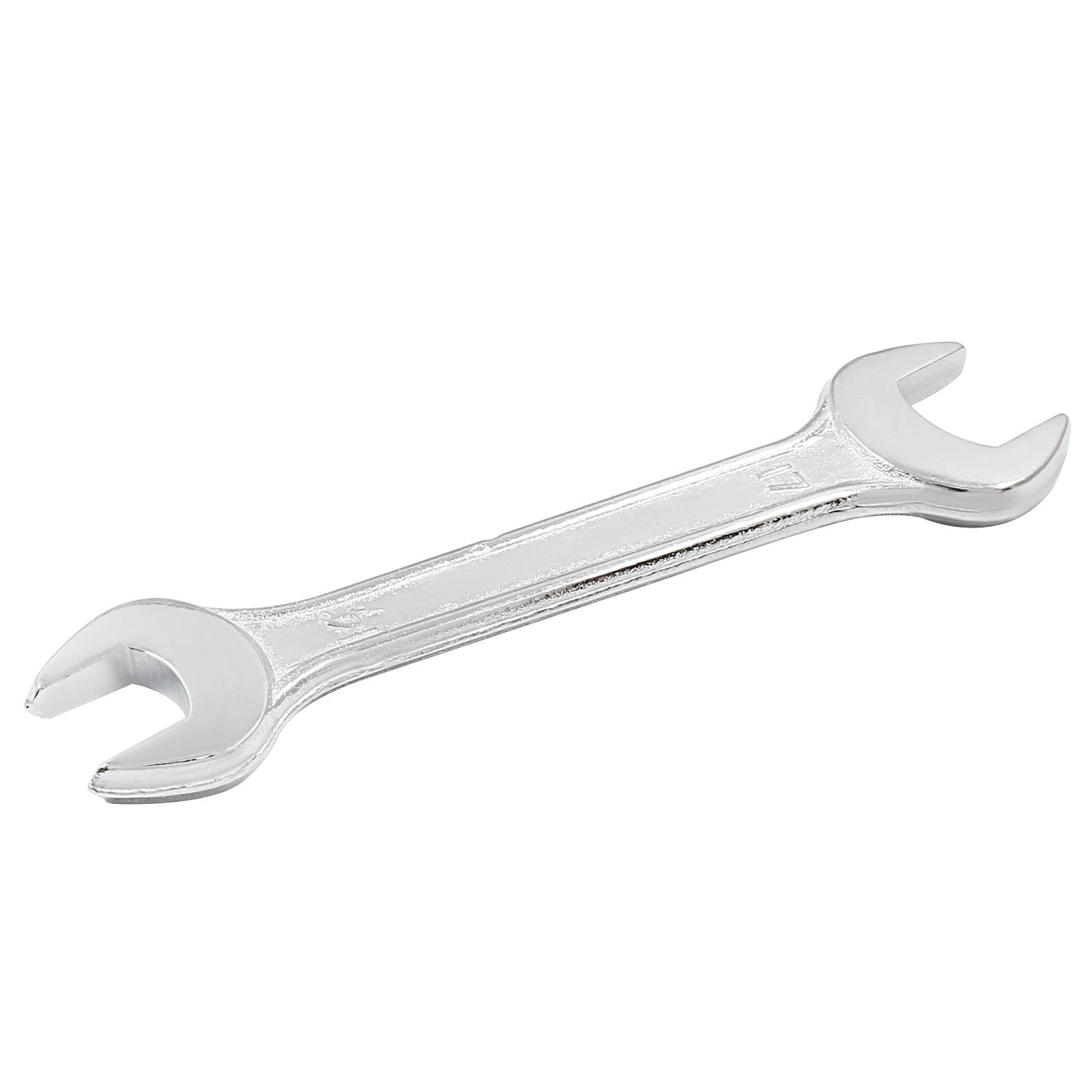 Auvotuis 5mm Thickness Open End Wrench 14mm x 17mm Double Open End Wrench for General Maintenance, Metric