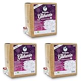 Bio Aronia Glühwein 3 Liter - mit Fruchtwein aus Aroniabeeren (Packung mit 3)