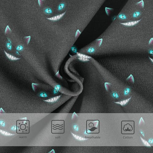 Little Girls' Soft Cotton Underwear Kids Breathable Comfort Black Cat Face Panties Briefs Toddler3