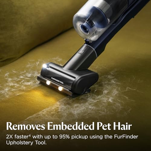 Image of Bissell PowerClean DualBrush 280W Self-Standing Cordless Vacuum, DualBrush & AutoAdapt Tech, Self-Cleaning Brush Roll, Strong Suction, Removeable Battery, Upholstery Tool & Bright Headlights, 4196K