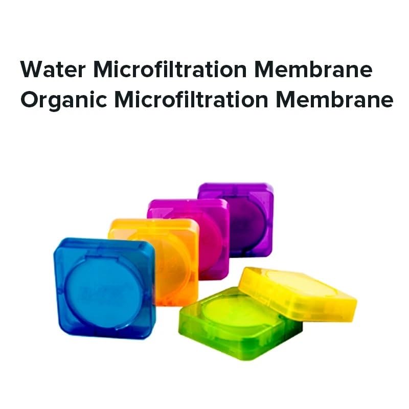 Water Microfiltration Membrane Microporous 0.45um 0.22um Organic Microfiltration Membrane Diameter 50mm 100mm(Water 100mmx0.22um)