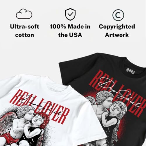 Image of DopeSkill Graphic Tee Streetwear Hip Hop Hypebeast Street Style Unisex T-Shirt Sneaker Colour Matching Shirts Real Lover