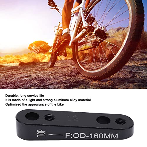 Tefola Disc Brake Mount Adapter, Mountain Bike Disc Brake Caliper Mount Adapter Ultralight Flat Disc Brake Mount Adapter For Road Bike(Back 160Mm) #TOP5