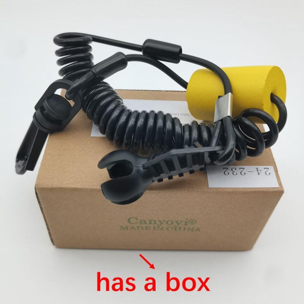 Safety Lanyard RFID Convience Package for Sea-doo GTI GTR GTS GTR X GTX RXP X Spark 2 Up 3 Up FISH Wake Pro 90 130 155 215 230 260 300 900 2016 2017 2018 2019 Oem 278003400 24-232