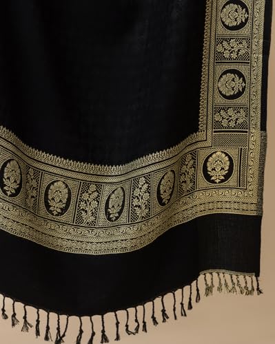Image of Wrap me Warm Shawl for Women | Soft Viscose Acrylic Poly Wool Shawl - Warm & Lightweight Winter Wrap - Stylish Ethnic Stole for Women - 1010
