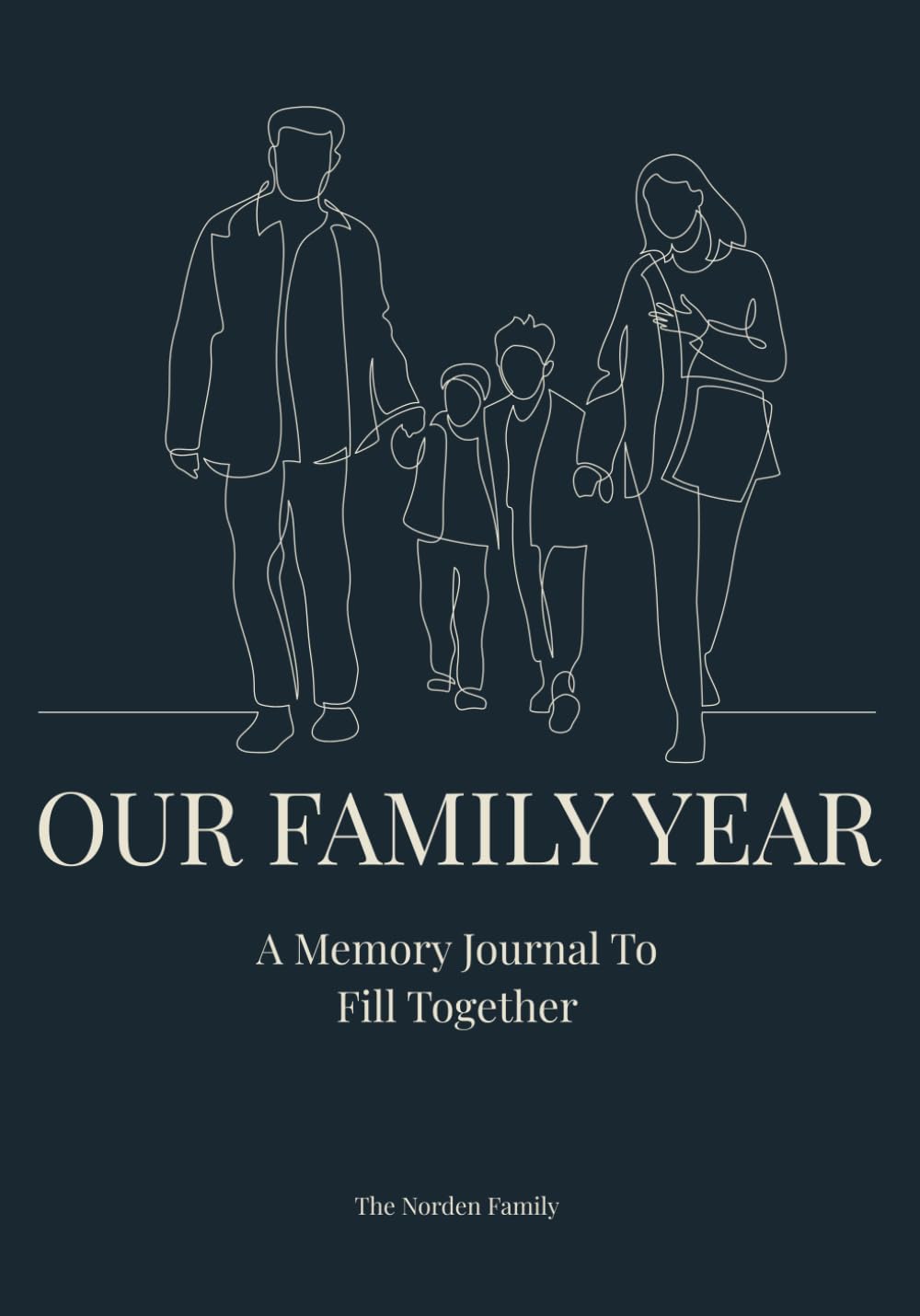 Our Family Year: A Memory Journal to Fill Together — Capture the Year, One Month at a Time, As a Family