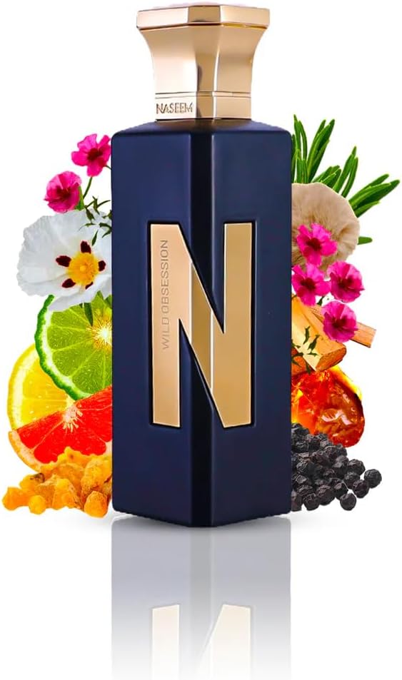 Wild Obsession Aqua Perfume 75 ml - Subtle Tone Eau De Parfum for Men & Women - Long Lasting, Hypoallergenic Fragrance with Notes of Black Pepper & Citrus