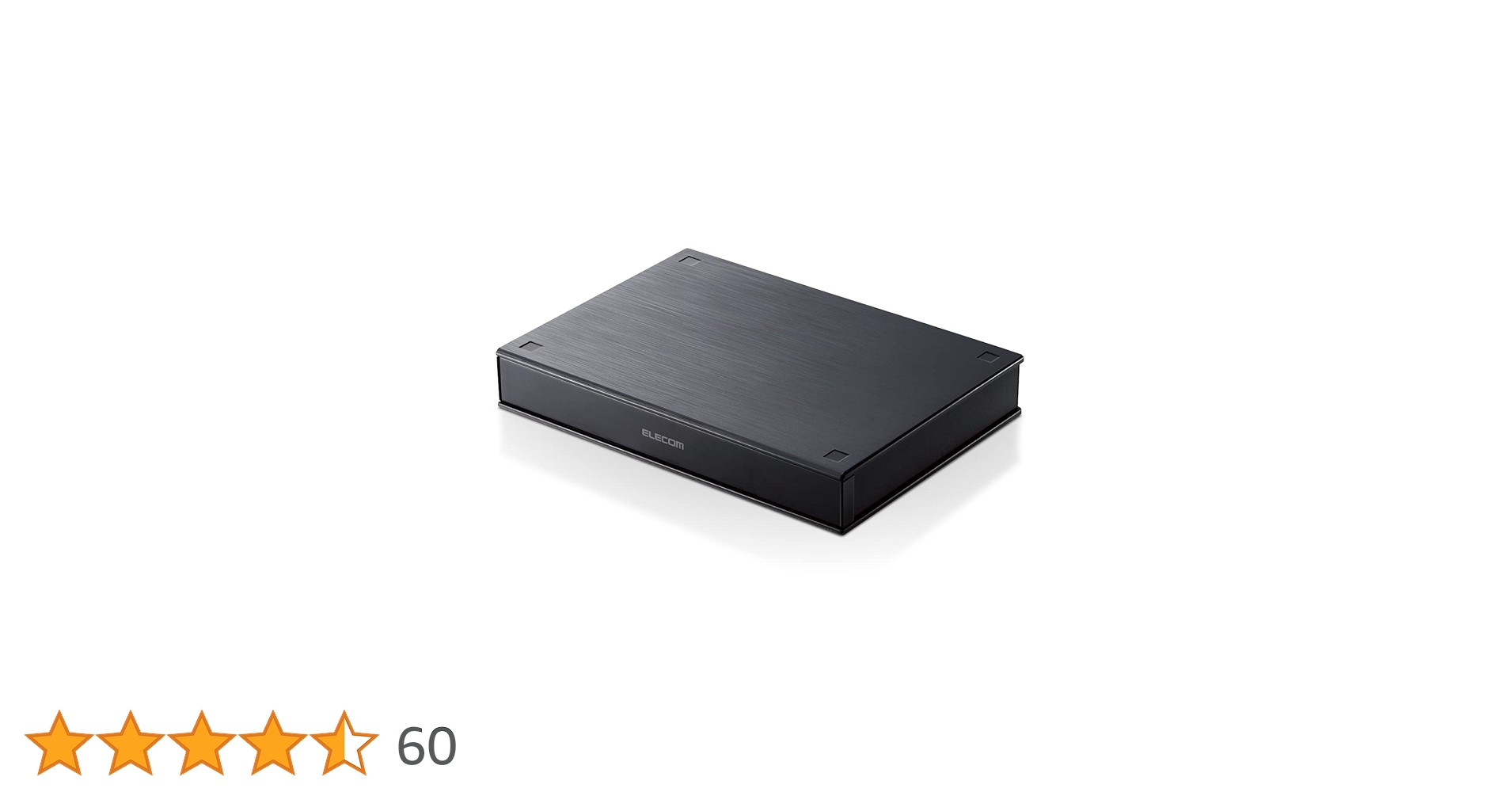 ELECOM ELP-PTV020UBK 外付けHDD 2TB エレコム TV用2.5インチ外付けハードディスク | エレコムダイレクト