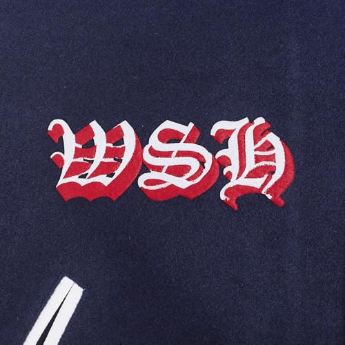 Image of Pro Standard Mens NHL Old English Varsity Jacket