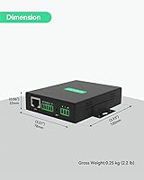 Vista 8 de LINOVISION Industrial Global 4G LTE Router celular con plan de datos precargado - 5 GB 365 días, enrutador virtual SIM compatible con Plug-n-Play