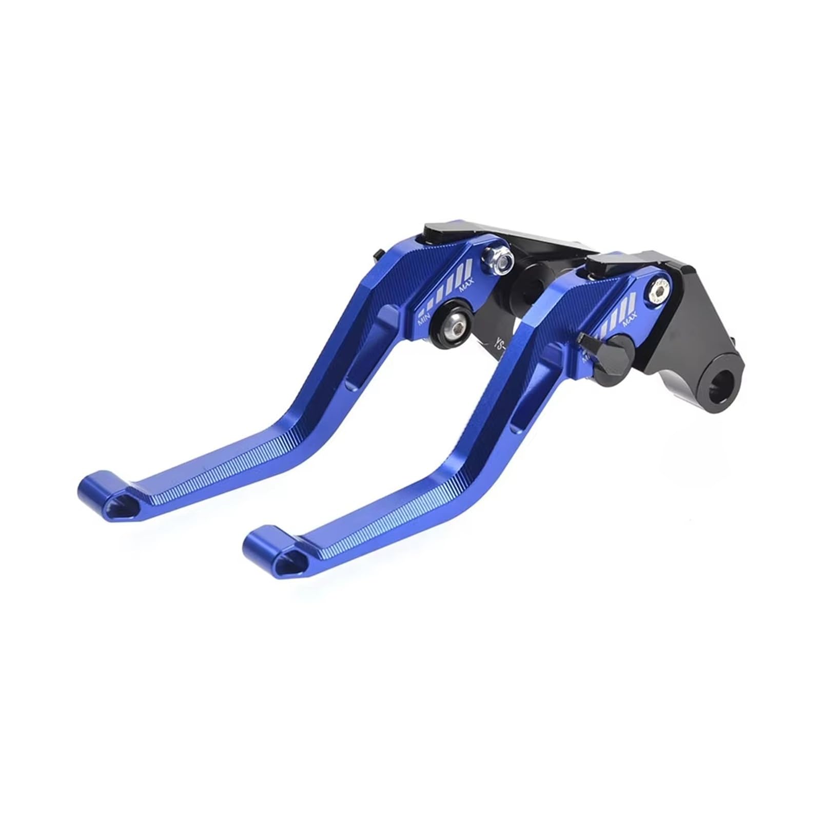 KOEHXJ Brake Clutch Levers for Kawasaki for Z900 for Z650 for Ninja for VERSYS for 650cc Aluminum CNC Adjustable Motorcycle Brake Clutch Lever(Blue Black)