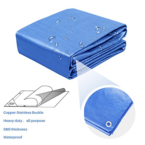 Consejos y comparativas para Comprar Lona multiuso color azul - solo los mejores. 24 Imagen adicional