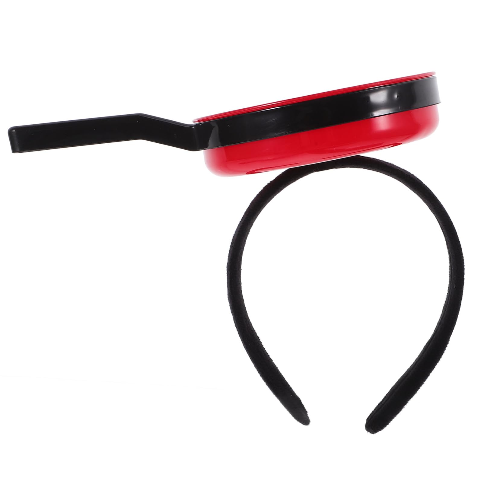 ABOOFAN Pan Shaped Headband Party Hair Hoop Novelty Headwear Hair Band Party Hat Costume Favors Supplies Photo Prop