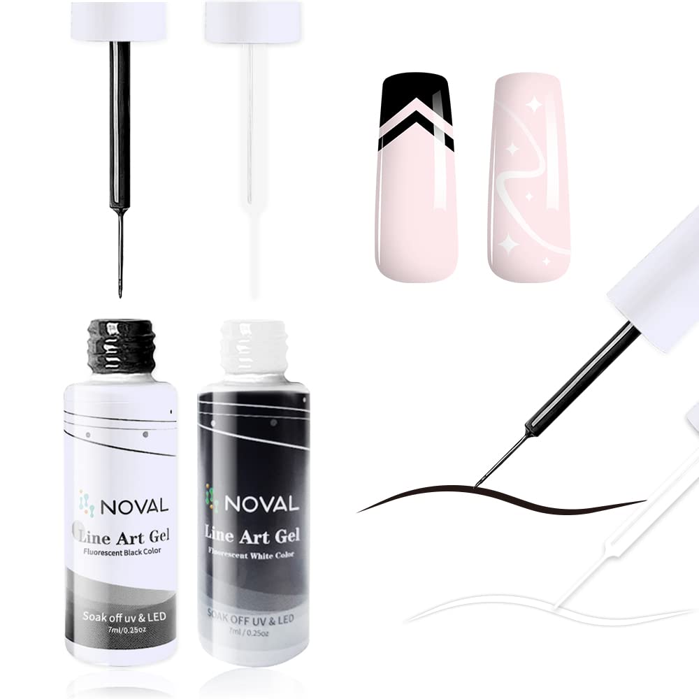 Gel Liner Nail Art Set Gel Nail Polish Liner 2 Fluorescent