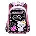 Produktbild HELEVIA Kinder Rucksack Katze Kinder Cartoon Schulranzen Schüler Mädchen Süßer Prinzessin Rucksack Wasserabweisend Nylon Schulranzen, Schwarz (Schwarz) - FA1121771_BKL-953-1620187871
