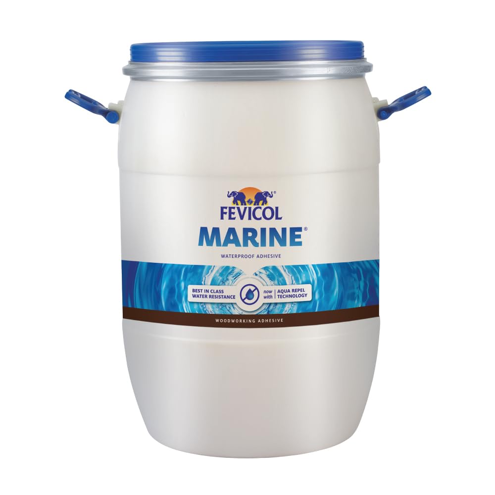 Fevicol Marine, 60kg - Fast Setting | Best in class waterproof adhesive | Superior Coverage | Bonds with Plywood, Laminates-image-49