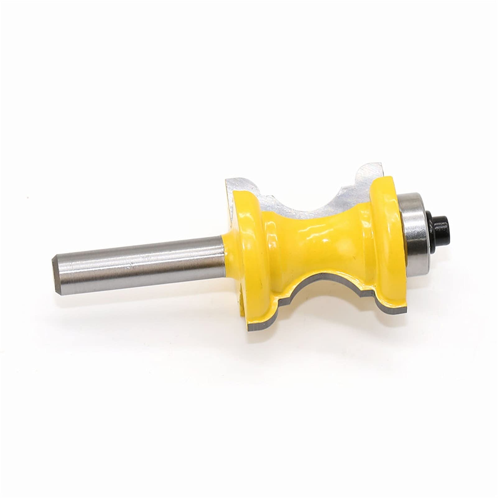Fresa de Madera Herramienta de carpintería Nuevo 1PC 8 mm Vástago Bullnose Bead Columna Face Molding Router bit para Herramientas de carpintería Rodamiento Fresado Herramienta de Corte