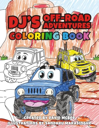DJ's Off-Road Adventures Coloring Book