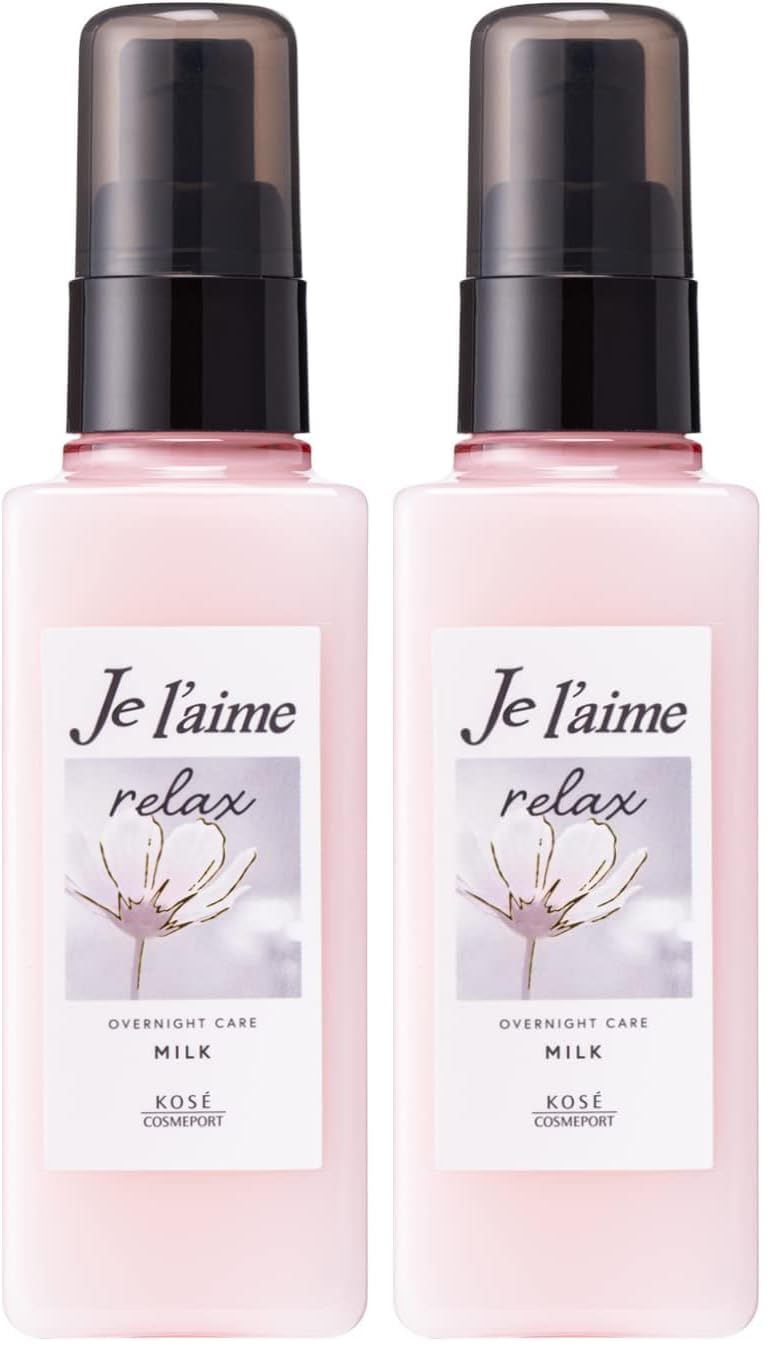 Je l'aime リラックス オーバーナイトケア ミルク 120ml×4 Amazon | ジュレーム 補修 リラックス オーバーナイトケア ミルク KOSE